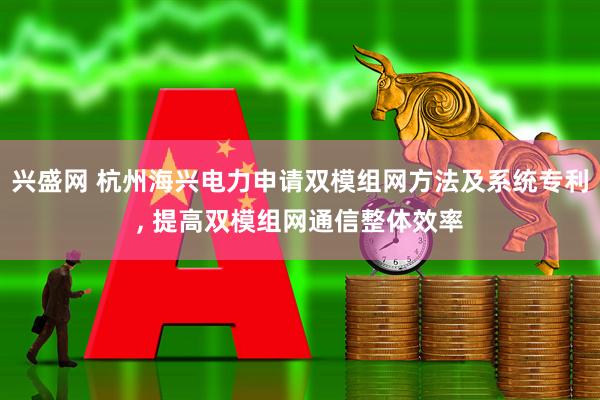 兴盛网 杭州海兴电力申请双模组网方法及系统专利, 提高双模组网通信整体效率